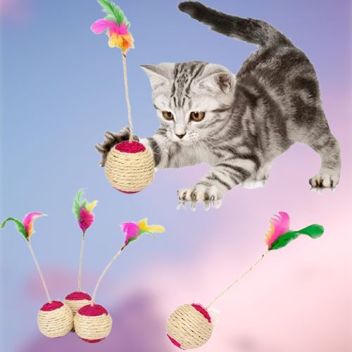 SpringFun™ - Colonne Spirale pour chat - Passionmiaw